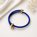 Wickelarmband Königsblau