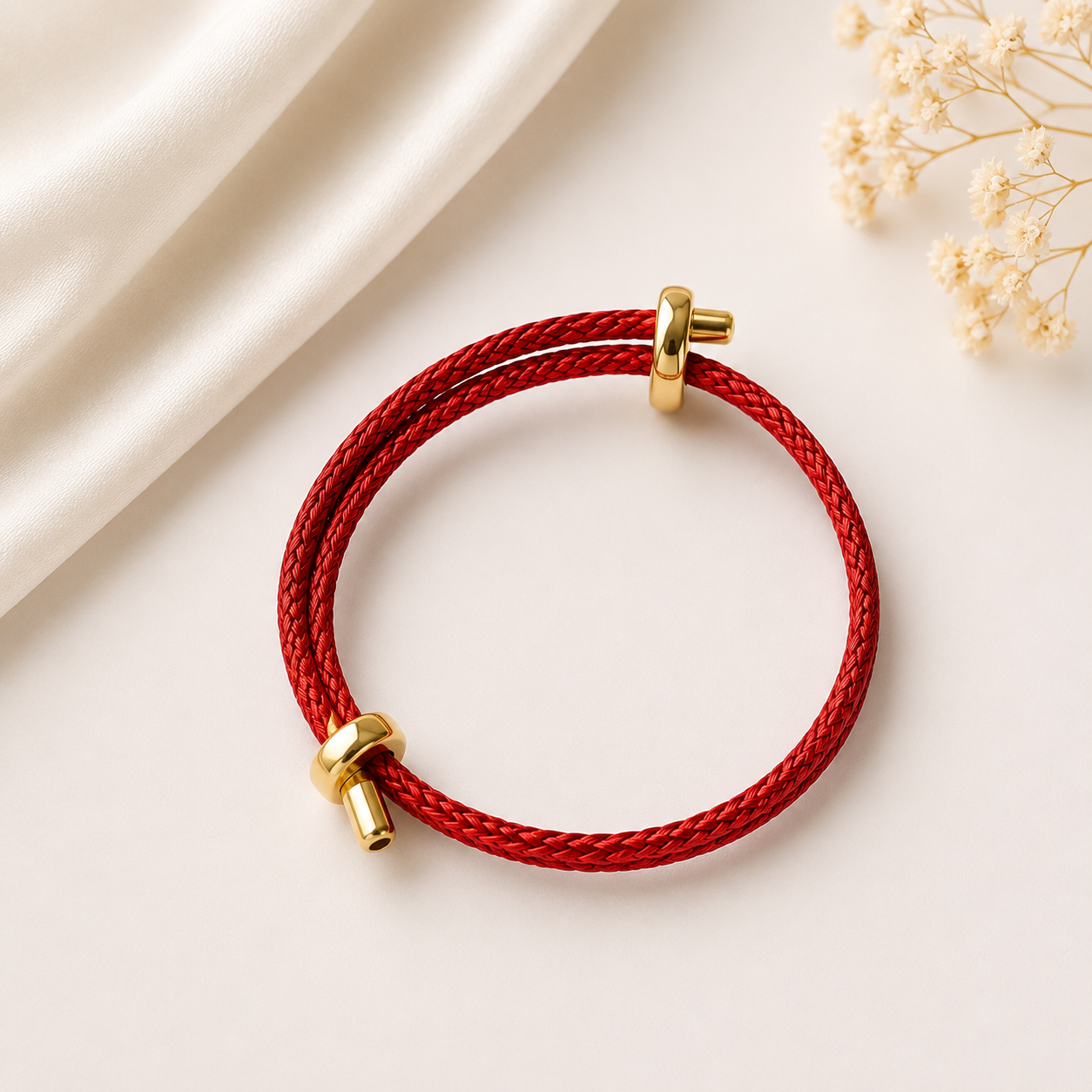 Wickelarmband Rot
