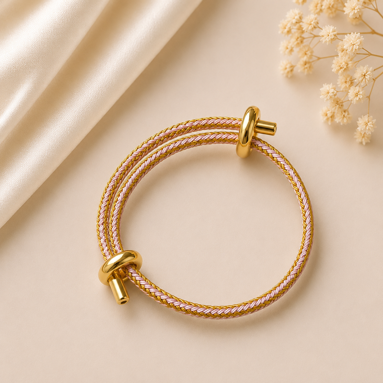 Wickelarmband Rosegold