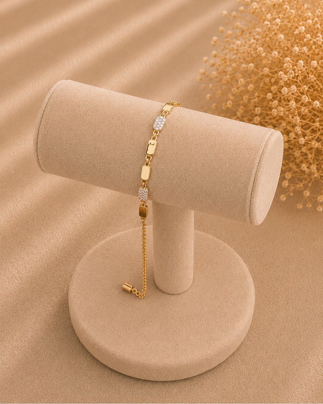 Armband mit Rechteck-Elementen