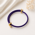Wickelarmband Dunkellila