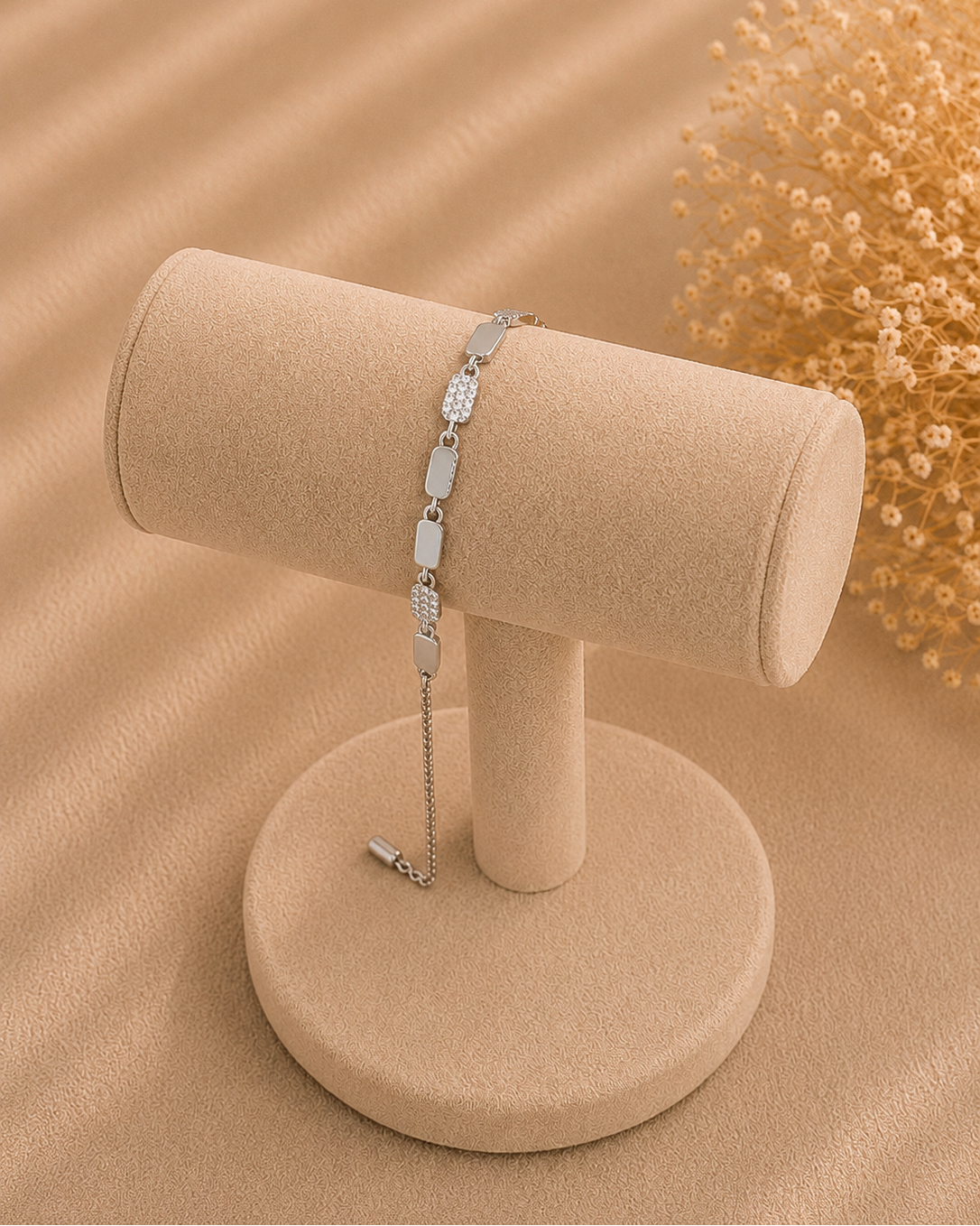 Armband mit Rechteck-Elementen